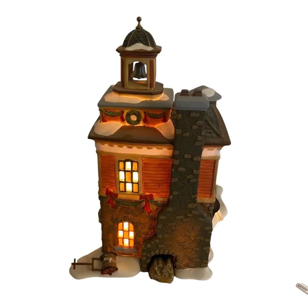 Dept 56 New‎ England Village Franklin Hook & Ladder Heritage Christmas House